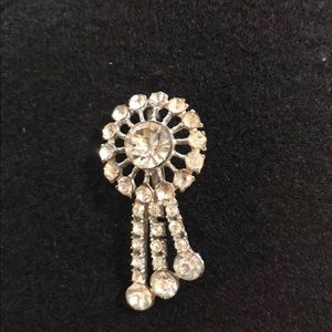 Vintage costume jewelry brooch